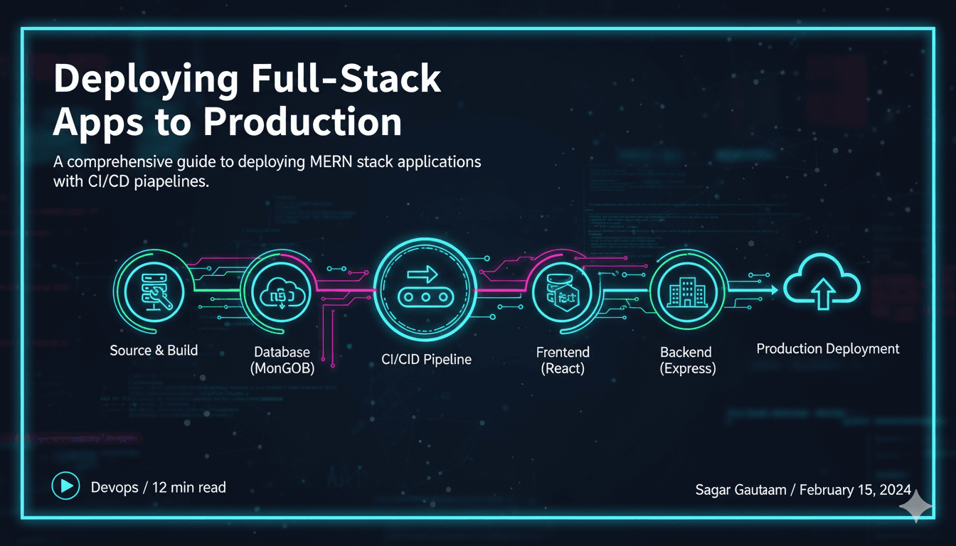 Deploying Full-Stack Apps to Production
