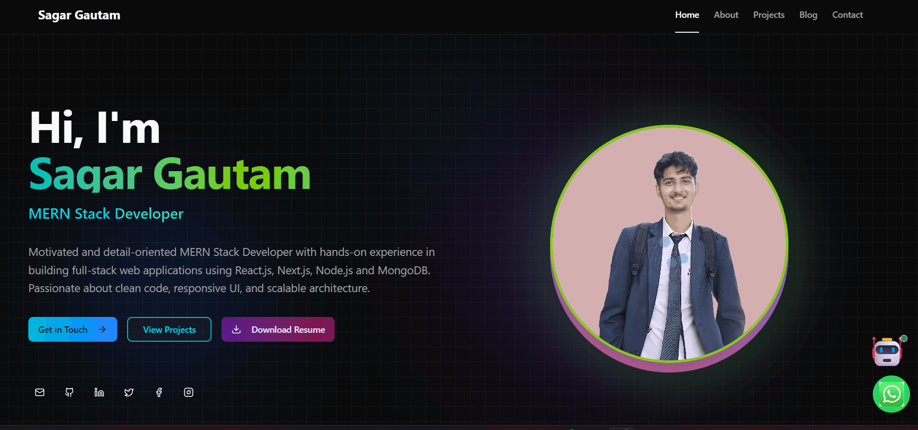 Portfolio Design (Next.js) - Image 1